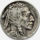 1916-S Buffalo Nickel Fine F+ * Original Surfaces * Nice 1916S #1