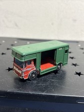 VTG Lesney 1969 Horse Box Ergomatic Cab Matchbox Series 17 Truck Made In England