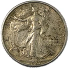 1937-S San Francisco Walking Liberty Silver Half 50c BU Cleaned