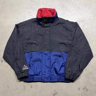 Vintage Tommy Hilfiger Jacket Mens Medium Expedition Ski Puffer Full Zip 90s