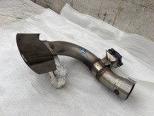 AUDI Q7 NEW CHROME TAIL PIPE EXHAUST FLAP TIP LEFT PASSENGER 4M8253681.AT #03