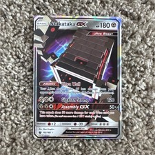 Pokémon Stakataka GX Sm-Celestial Storm 102/168 Ultra Rare Holo 180 HP Basic