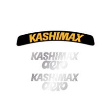 Kashimax Seat Decal set Chrome - Old school BMX