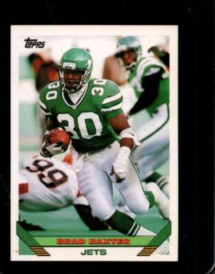 1993 TOPPS #39 BRAD BAXTER NMMT NY JETS