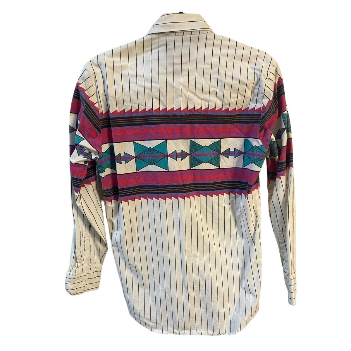 Vintage 80s / 90s Mens Western Button Down Shirt | eBay