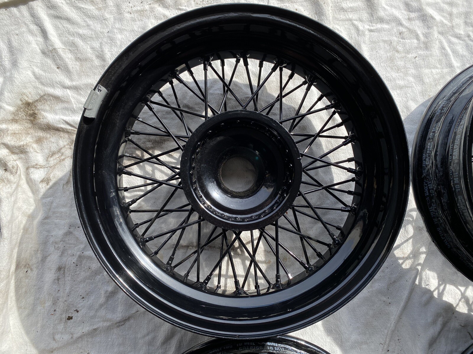 Aston Martin DB1, DB2, DB2/4, DB Mark 3 60 Spoke 16” x 4.5” Wire Wheels 