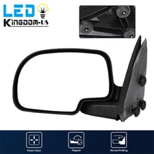 Driver Side Manual Mirror for 99-07 Chevy Silverado GMC Sierra 1500 2500 3500