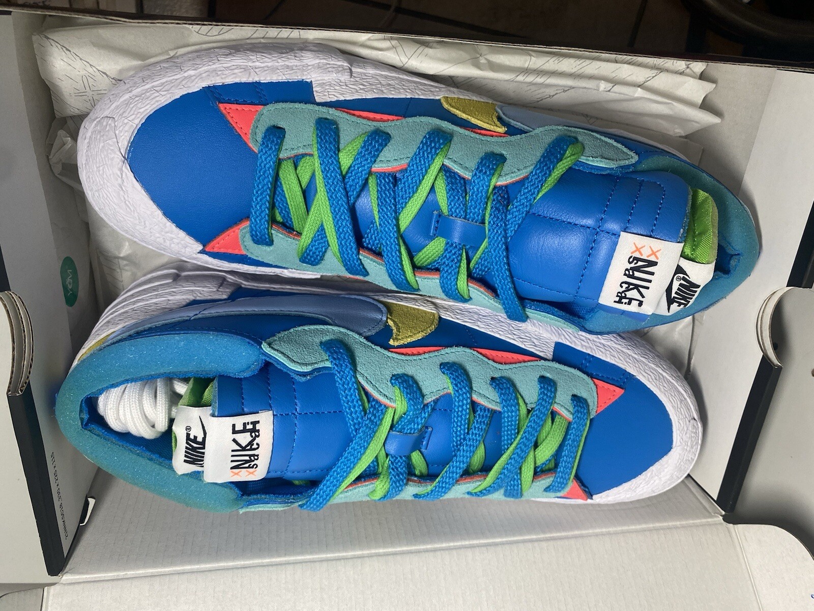 SACAI X NIKE Taglia 11 5 Blazer Nike KAWS x sacai x blu Nettuno