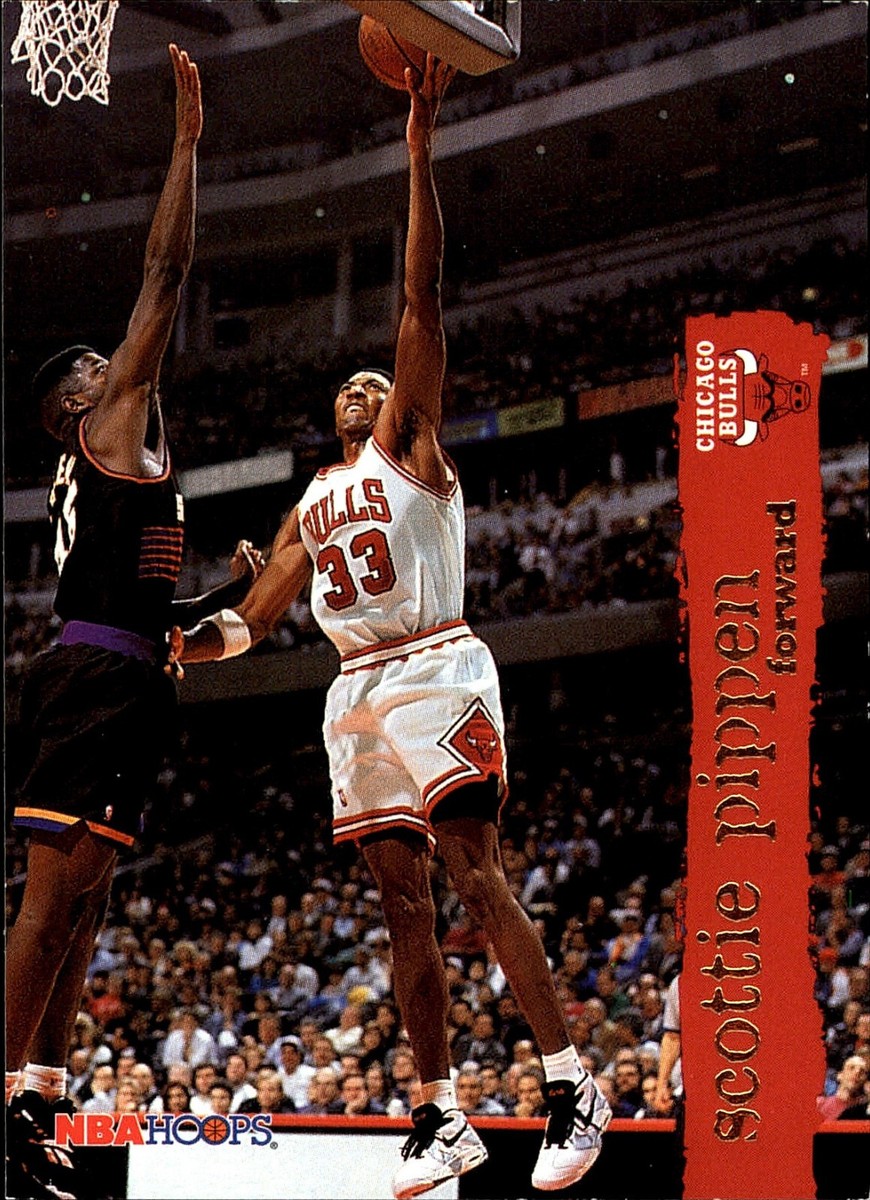 1995-96 NBA Hoops Scottie Pippen #24 Chicago Bulls HOF Basketball