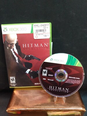 Hitman: Absolution (Microsoft Xbox 360, 2012) No Manual