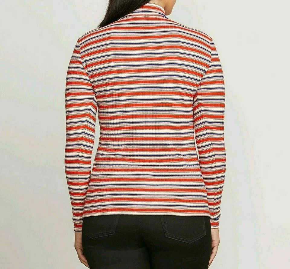 Volcom Junior's Long Sleeve Mock Neck Tail Slide Shirt Size L - Image 2 of 2