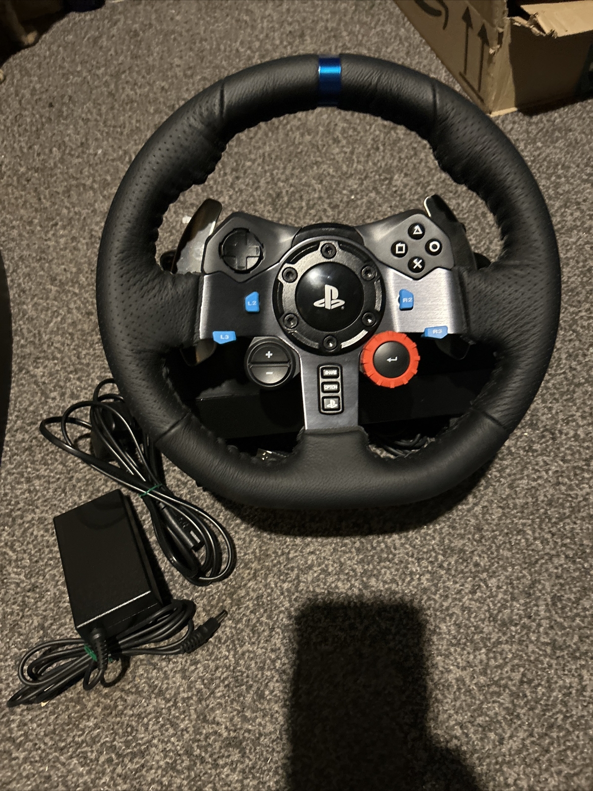 Logitech G29 Steering wheel`pedals And Shifter PS3/PS4/PS5/ Good