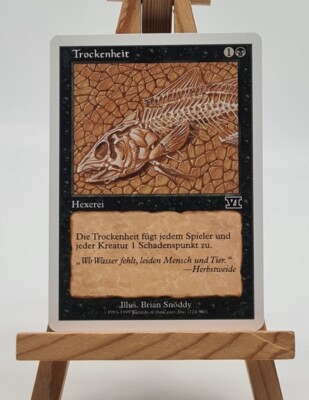 Trockenheit 6. Edition Magic Karte MTG Deutsch (Dry Spell) 124/350