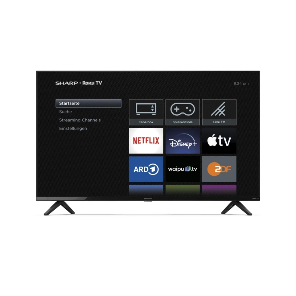 43 Zoll Fernseher (108 cm) Full HD Roku TV – HDR10, USB, WLAN - SHARP 43GD2225E - Bild 3 von 4