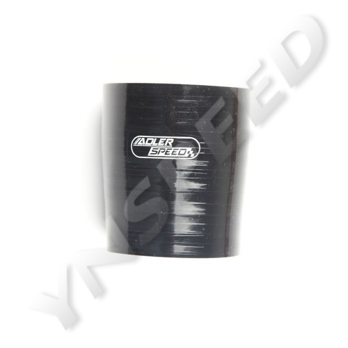 4Ply 3" To 2.75'' (76-70mm) Straight Pipe Reducer Silicone Coupler Hose Black - Picture 6 of 7