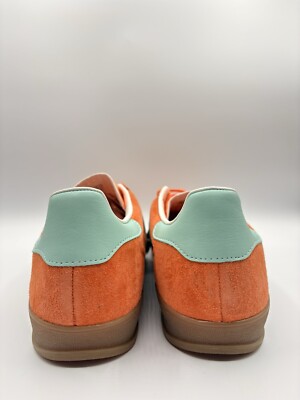 Size 11 - adidas Gazelle Indoor Orange Clear Mint for sale online | eBay