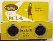 Vtg 1960s CONSOWELD Laminates REALIST Stereo Viewer Kitchen Ad Collapsible 3-D