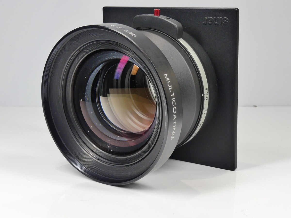 SCHNEIDER SYMMAR-S 360MM F6.8 MC LARGE FORMAT 5X4 10x8 LENS ON