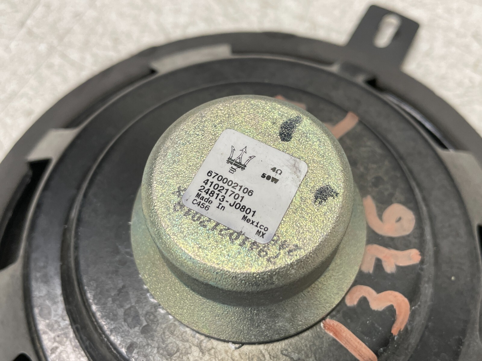 14 15 16 17 Maserati Ghibli Subwoofer Tweeter Door Speaker Set X10 1376 OEM