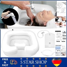 Haarwaschbecken für Bettlägerige tragbar mit Duschkopf Wassersack