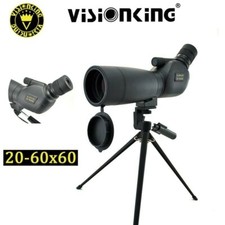 Visionking 20-60x60 Bak4 Spotting scope Waterproof Telescope W/Tripod hunting