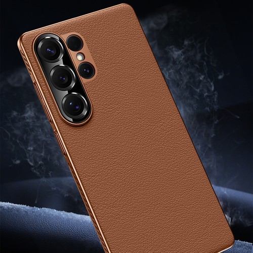 Custodia dissipazione calore pelle PU sicura per Samsung Galaxy S25 Ultra/S24 Ultra Mag - Foto 11 di 17
