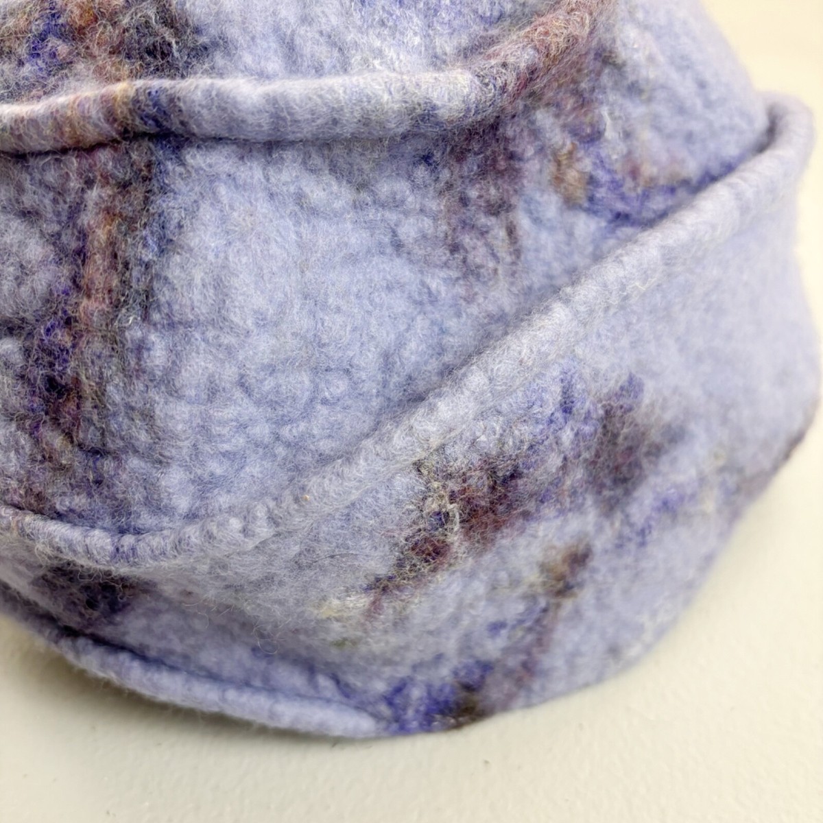 ARTISAN Handcrafted Felt Wool Hat Cap Swirl Pattern  display picture 2
