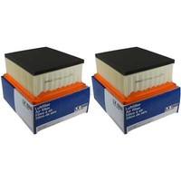 2X Mahle / Knecht Luftfilter LX 1568 Air Filter