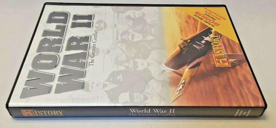 World War II The Greatest Conflict (DVD,2009) History Channel WW2 ...