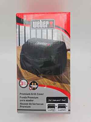 Weber 7197 Black Grill Cover For Electric Lumin Grill
