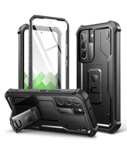Dexnor for Samsung Galaxy S22 5G Case Heavy Duty Rugged Cover Built-in Kickstand