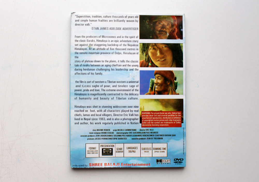 Himalaya Caravan-By Eric Valli- DVD video-Wide Screen | eBay
