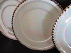 PEARL CHINA CO. Vintage 1960's 22KT Iridescent Plates - Lot of 4 — photo 7