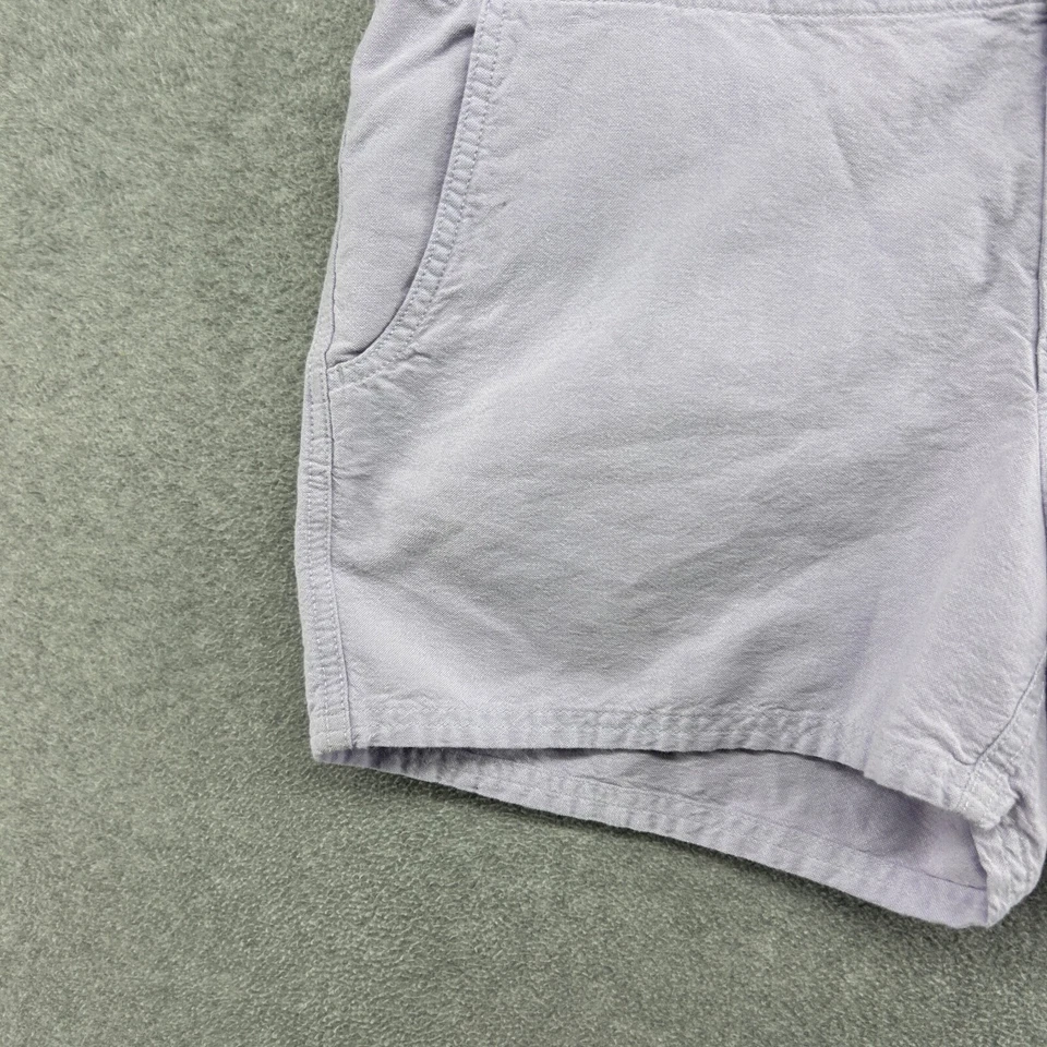 Columbia Shorts Womens Size 12 Purple Oxford PFG Flat Front Chino Hiking Travel - Image 2 of 4