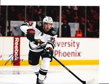 JONAS BRODIN MINNESOTA WILD SIGNED MAKING PASS 8X10