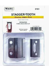 Wahl Professional 2 Hole Stagger Tooth Magic Clip Clipper Blade #2161