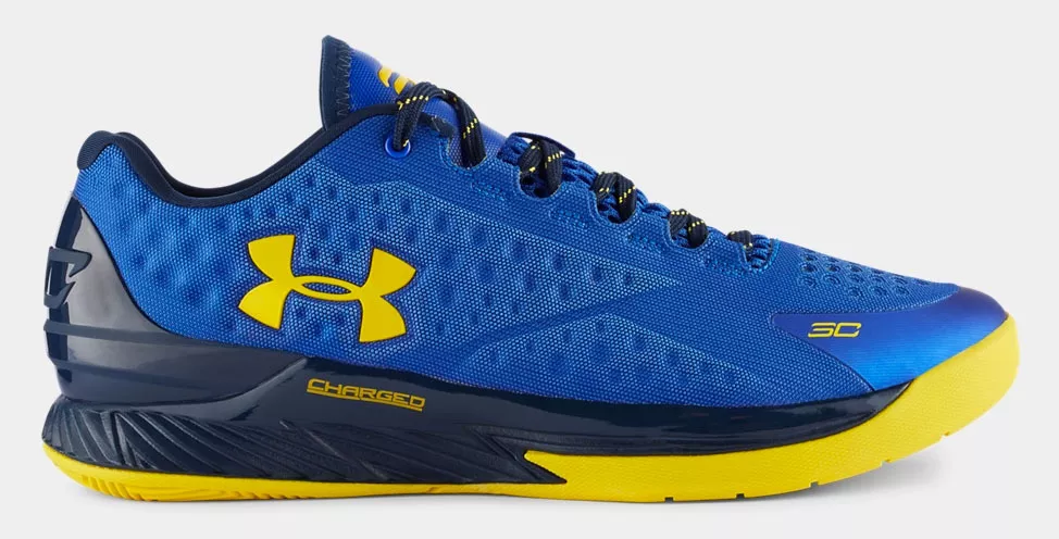 Under Armour Stephen Curry One 1 Low Warriors Size 8.5. dub nation