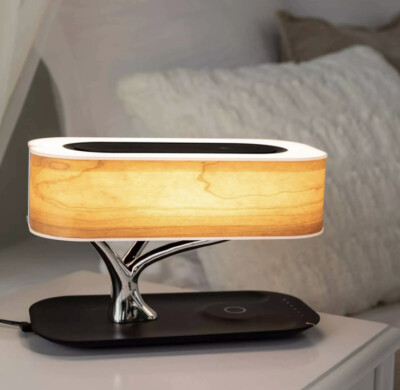 Light of The Tree Minimalist Lamp Wireless Bluetooth Speaker & Charger Box