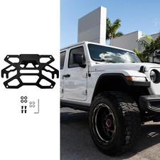 Universal Flip-up License Plate Mount For 10 Hawse Fairlead For Wrangler Jk Jl Universal Flip-up License Plate Mount For 10 Hawse Fairlead For Wrangler Jk Jl