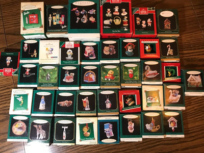 Assortment of Vintage Hallmark Keepsake Miniature Ornaments - Choose - Mini #6