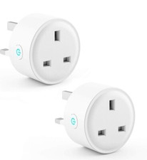 Smart Plug with Energy Monitoring, WiFi Outlet Smart Sockets Alexa 16A