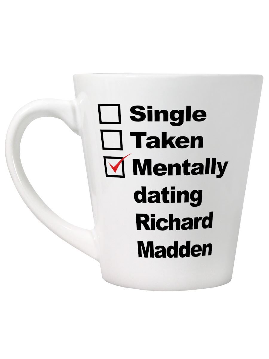 Mentally Dating Richard Madden Latte Mug