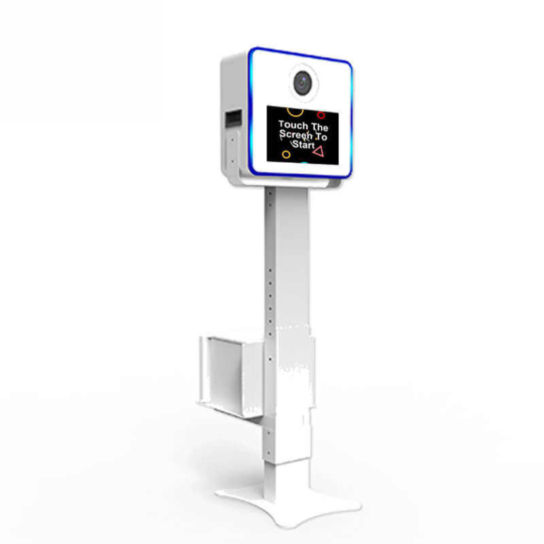 Touch Screen Photo Booth Portable Stand w/ Camera, Printer