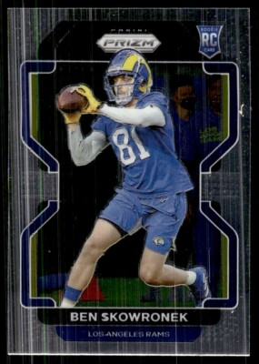 2021 Panini Prizm Lockdown Disco Ben Skowronek RC Los Angeles Rams #413
