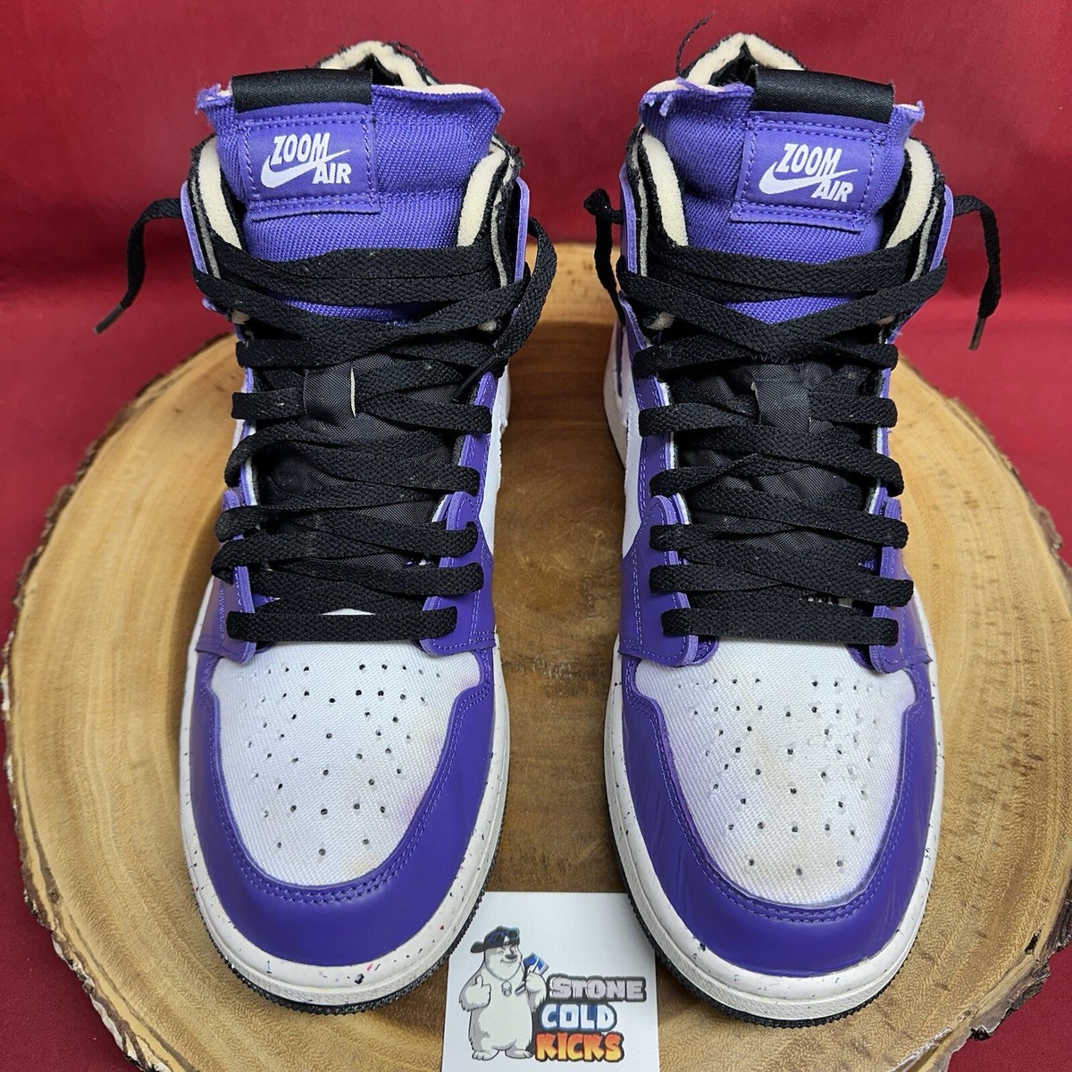 Nike Air Jordan 1 High Zoom CMFT Crater Purple CT0978-501 Size