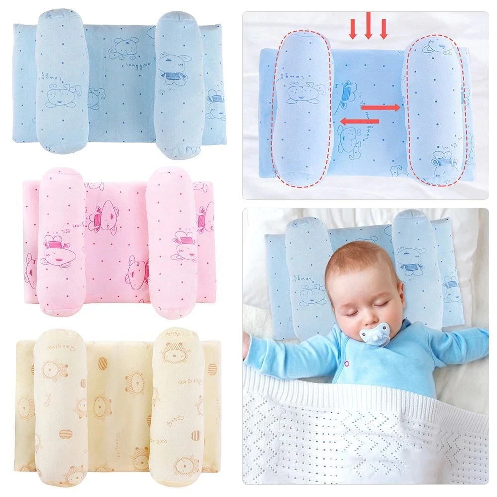 Anti roll cheap baby pillow