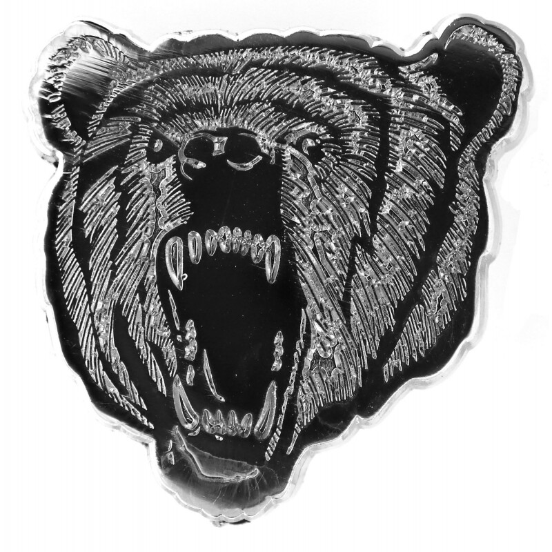 Pin For Lapel, Hat, Vest, Jacket, Bear (Thick Gauge Premium Quality Metal Pin)
