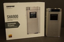 SHURE SHA900 Portable Headphone Amplifier customizable equalizer w/box, manual