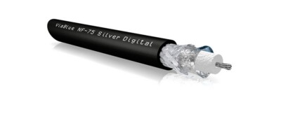 ViaBlue NF-75 Silver DIGITAL Cinchkabel * Koaxiales 2-Fach Schirmung, versilbert