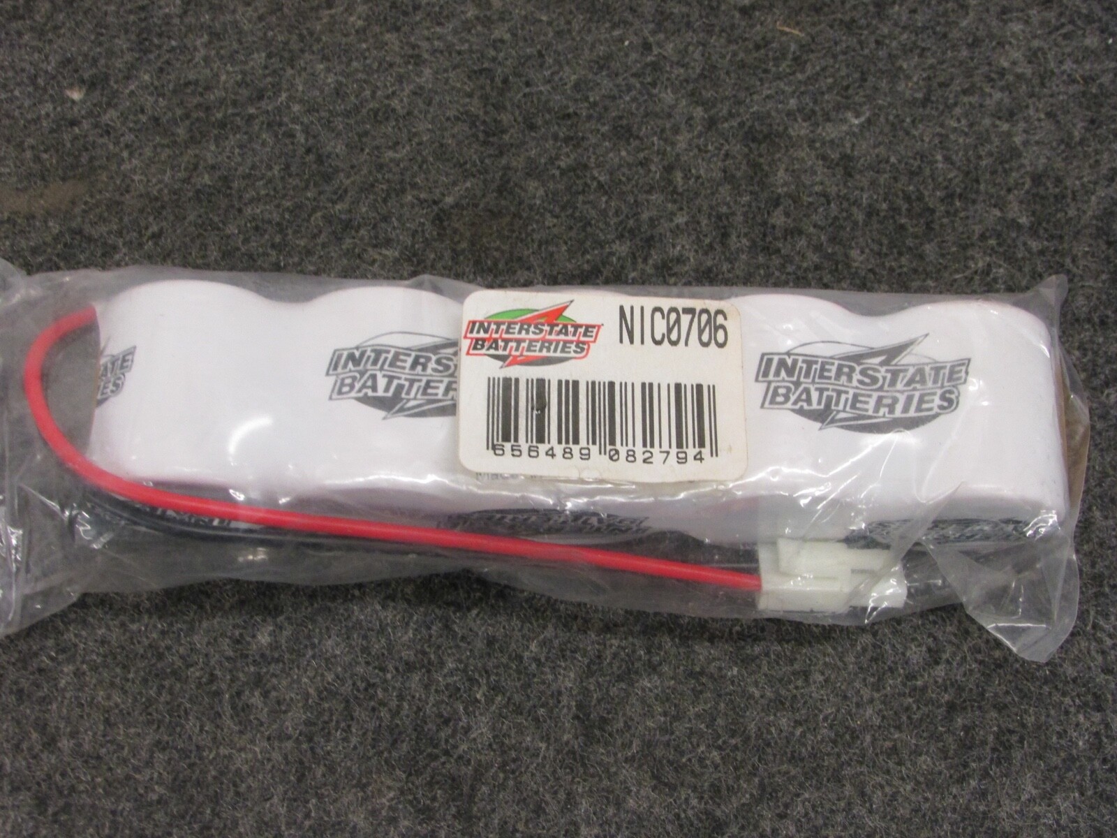 INTERSTATE BATTERIES 6V EMERGENCY LIGHTING NiCd BATTERY PACK, NIC0706-image